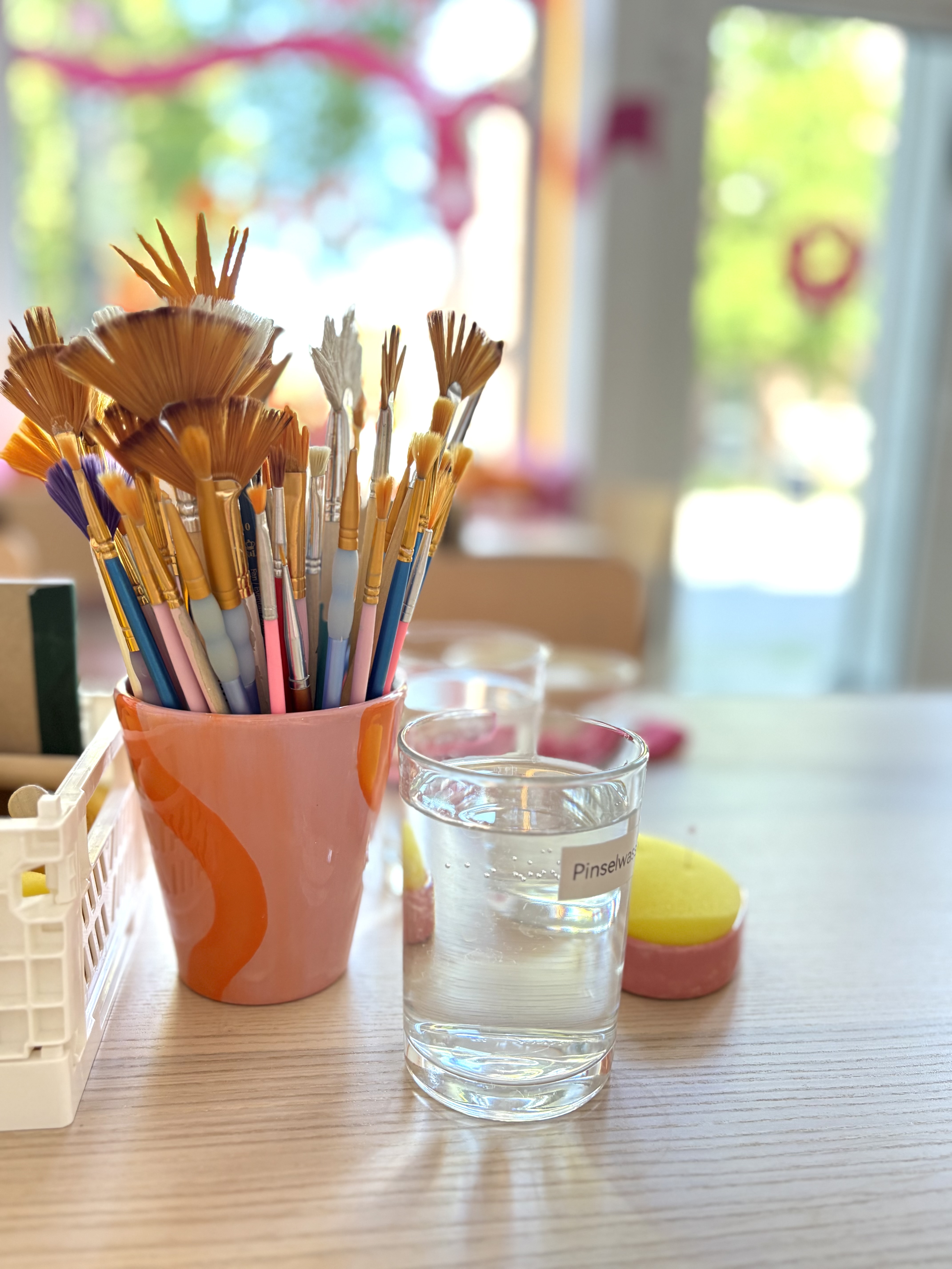 ceramic painting workshop
